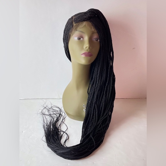 Box Braids Cornrow Lacefront Wig - Picture 7 of 12